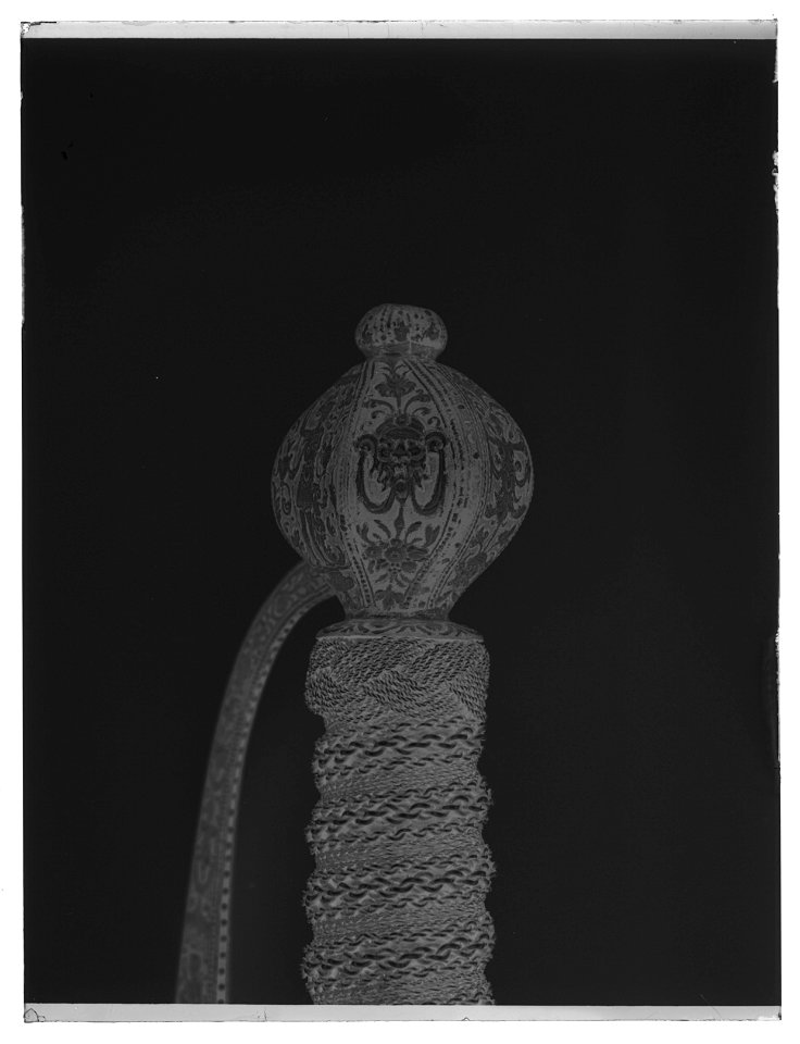 Värja, Frankrike, 1650-tal - Livrustkammaren - 19477-negative