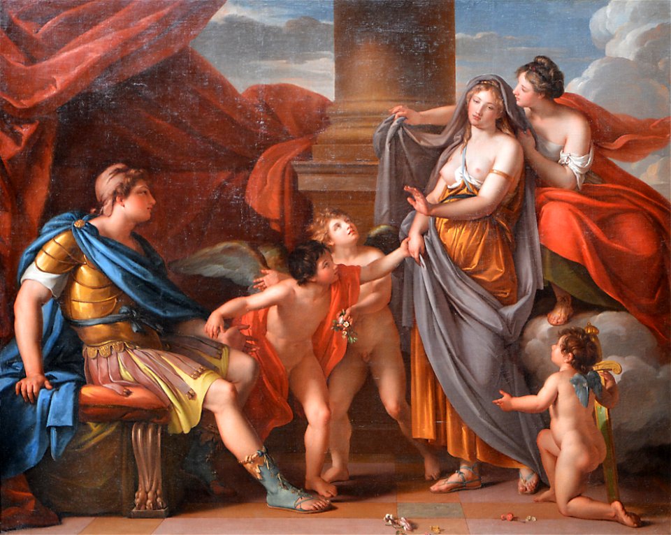 Vénus présentant Hélène à Pâris - Gavin Hamilton - Q18573435