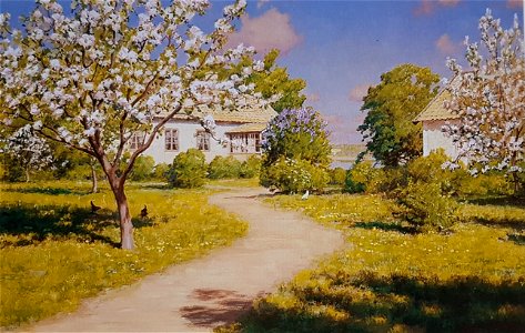Vårlandskap x Johan Krouthen