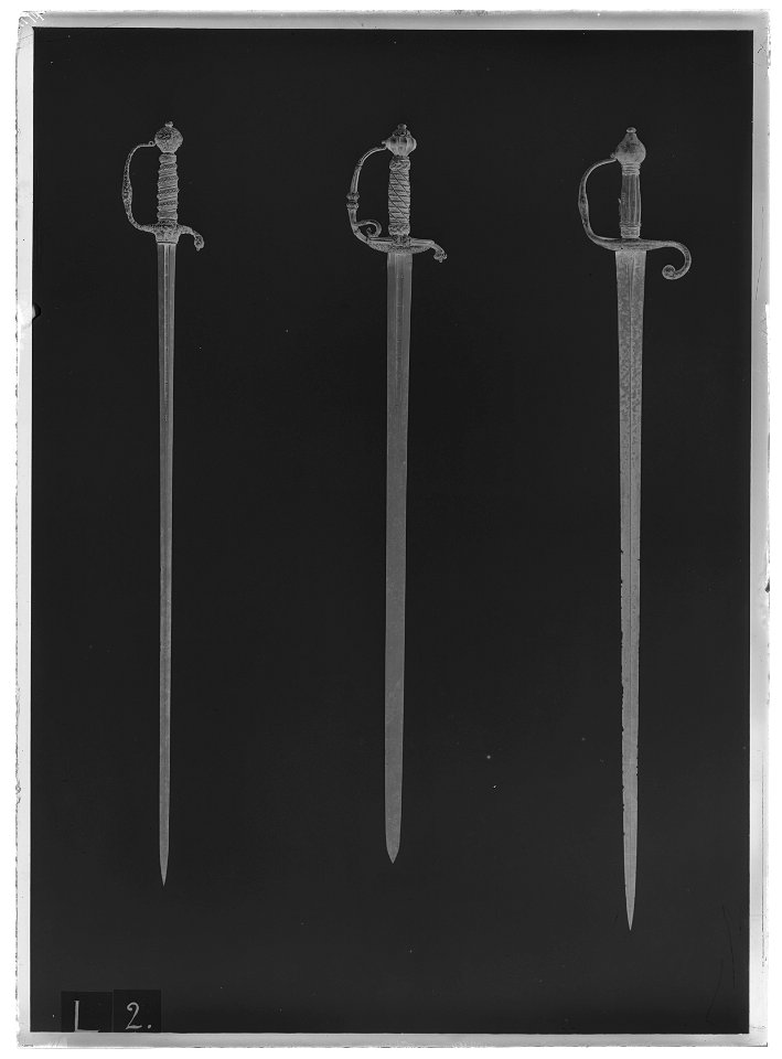 Värja, Tyskland ca 1650-1655 - Livrustkammaren - 9381-negative