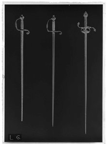 Värja, Tyskland,1650-tal - Livrustkammaren - 60745-negative