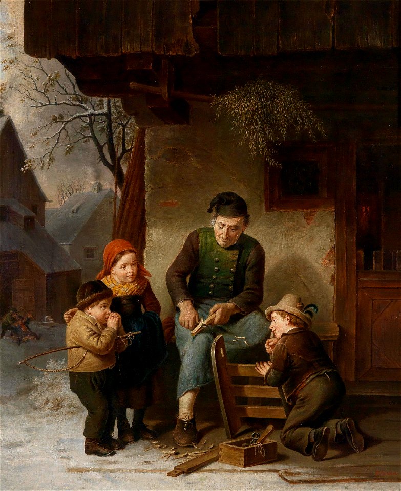 W Geislernach Hanno Rhomberg Der Schlittenschnitzer