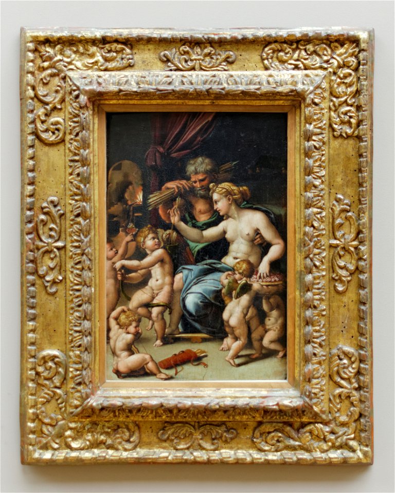 Vénus et Vulcain, Romano (Louvre INV 424) 01