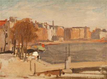 W.A. Witsen - De Binnenamstel - W179 - Cultural Heritage Agency of the Netherlands Art Collection