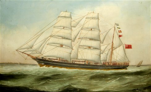 W.S. Alfred - The composite tea clipper ‚Taunton‘