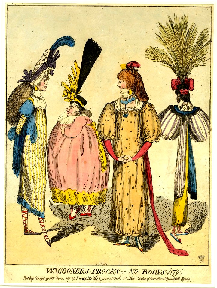 Waggoners frocks or no bodys of 1795 (BM 1851,0901.753)