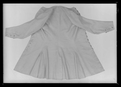 Väst till Karl XIIs uniform från Fredrikshald 1718 - Livrustkammaren - 78657