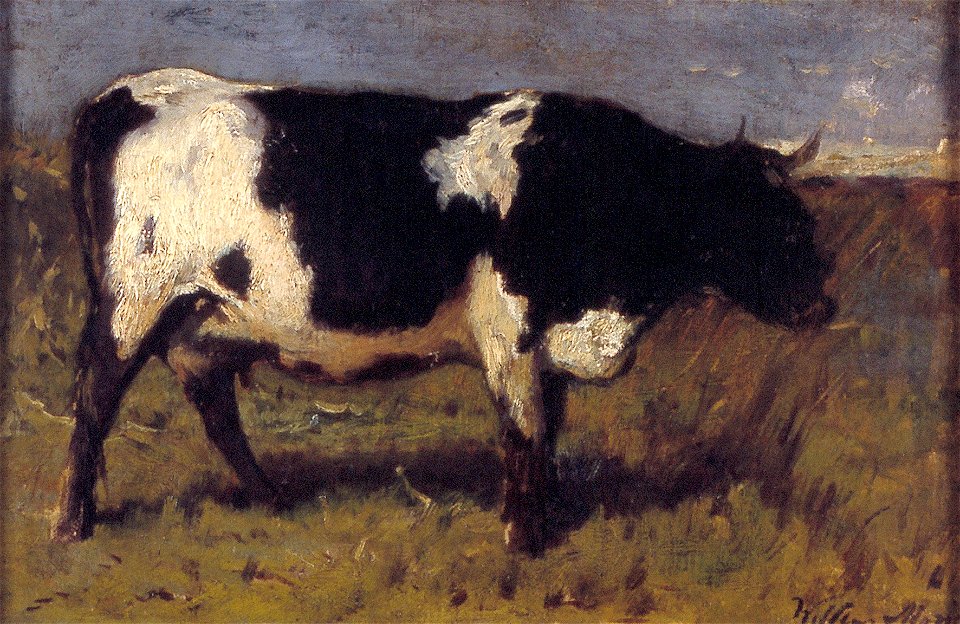 W. Maris - Koe - NK2391 - Cultural Heritage Agency of the Netherlands Art Collection