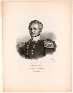 W.J. Worth, Brigr. Genl. U.S. Army - from life on stone by Chs. Fenderich 1844. LCCN2017657787