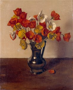 W.A. Witsen - Papavers in tinnen kan - W218 - Cultural Heritage Agency of the Netherlands Art Collection