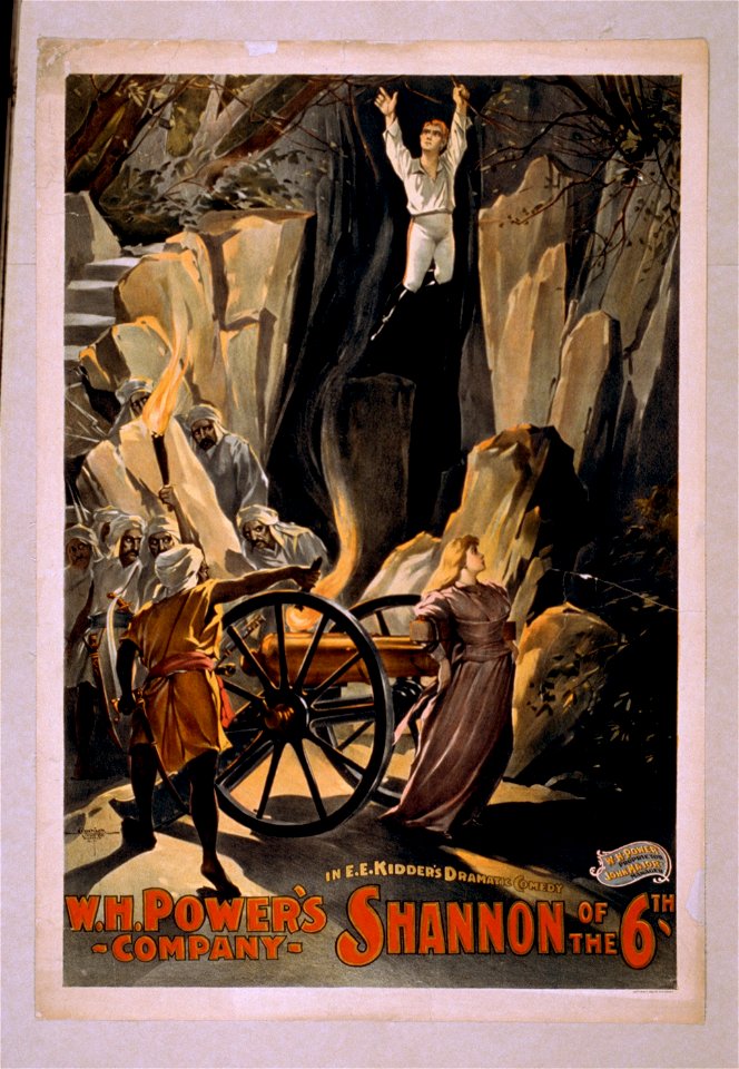 W.H. Power's Company in E.E. Kidder's dramatic comedy, Shannon of the 6th LCCN2014636199