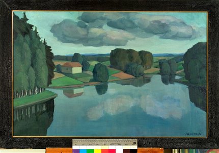Võrumaa maastik, Jaan Vahtra, TKM TR 2664-1 M 436