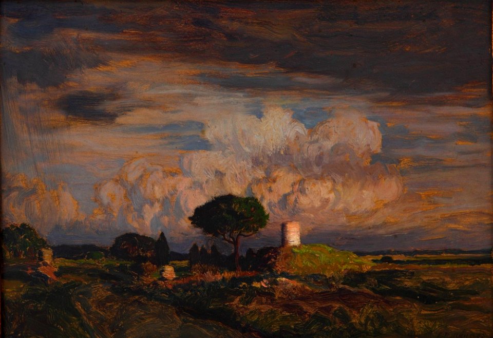 Vôie Appinne (Paisaje) - Émile-René Ménard