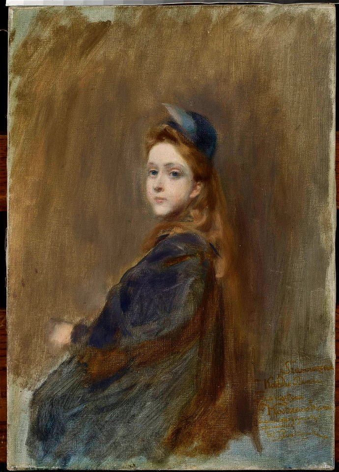 Wacław Pawliszak - Portrait of Mrs. Z. - MP 785 MNW - National Museum in Warsaw