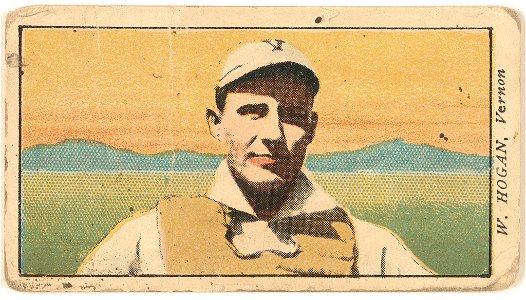 W. Hogan, Vernon Team, baseball card portrait LCCN2007683723