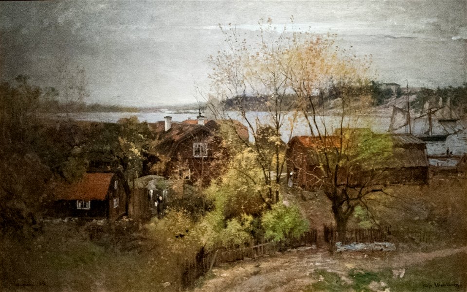 Wahlberg - View near Vaxholm