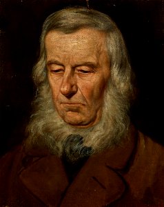Wacław Koniuszko - Study of the Head of an Old Man - MNK II-a-462 - National Museum Kraków
