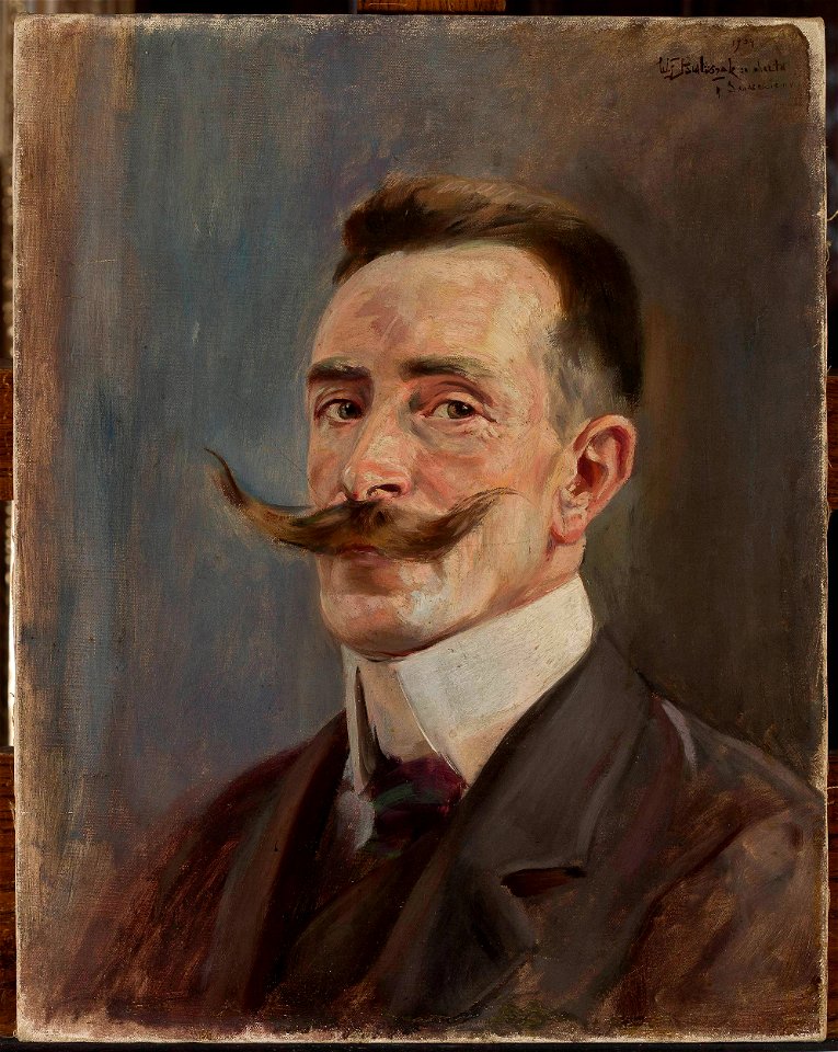Wacław Pawliszak - Portrait of a man (Sandecki^) - MP 788 MNW - National Museum in Warsaw