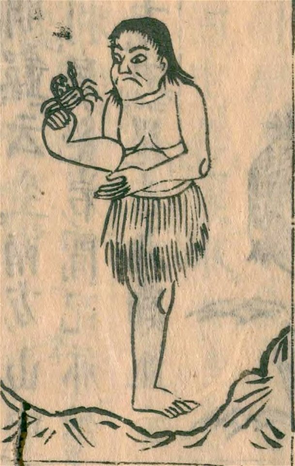Wakan-sansai-zue-bk040-v021-f15b-sansei or kataashi-no-yamaoni