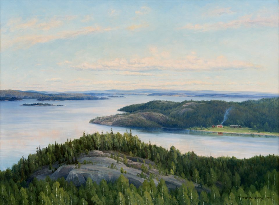 Waenerberg View over the archipelago