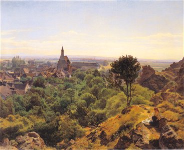 Waldmüller - Blick auf Mödling