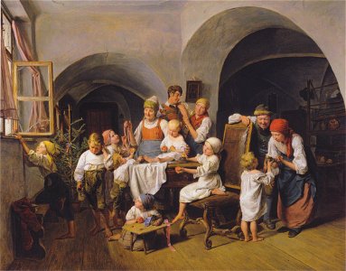 Waldmüller - Christtagmorgen