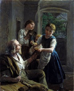 Ferdinand Georg Waldmüller - Der Bettler (1859)