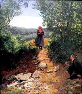 Waldmüller Die Erwartete 1860