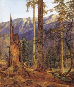 Waldmüller - Das Höllengebirge bei Ischl