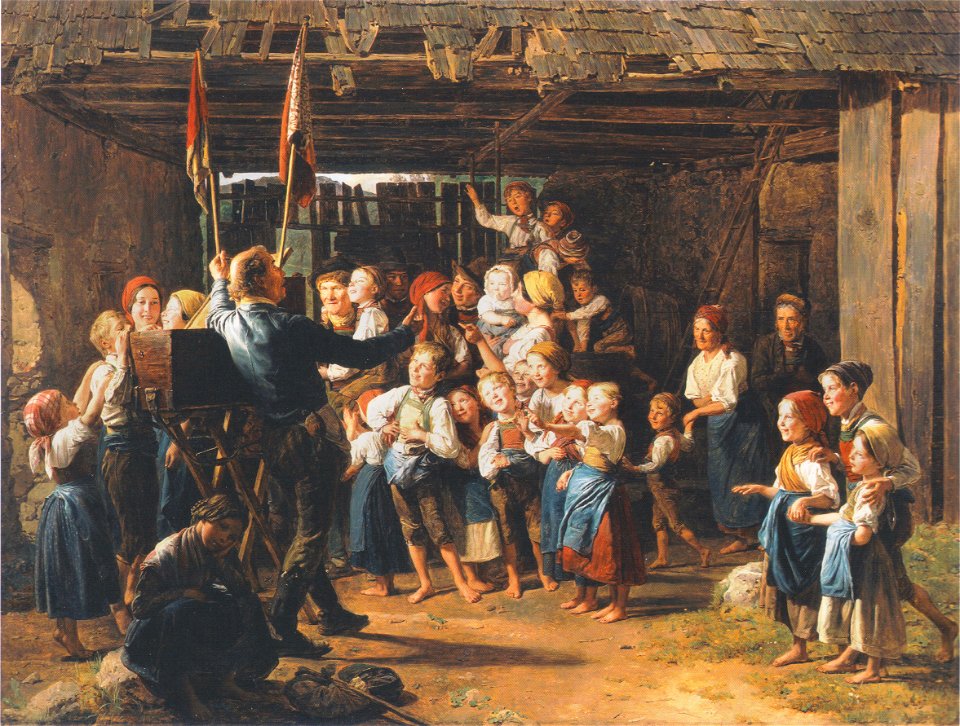 Waldmüller - Der Guckkastenmann