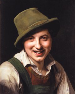 Waldmüller - Lachender Bauernbursche