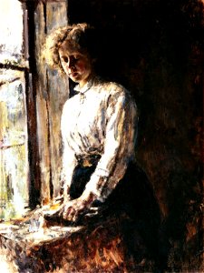 Walentin Aleksandrovich Serov By the Window