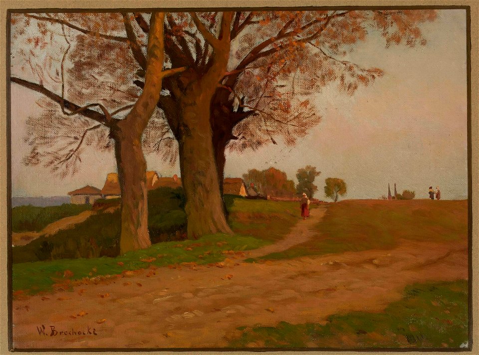 Walery Brochocki - Landscape - MP 1305 MNW - National Museum in Warsaw