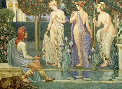 Walter Crane - The Judgement of Paris, 1909