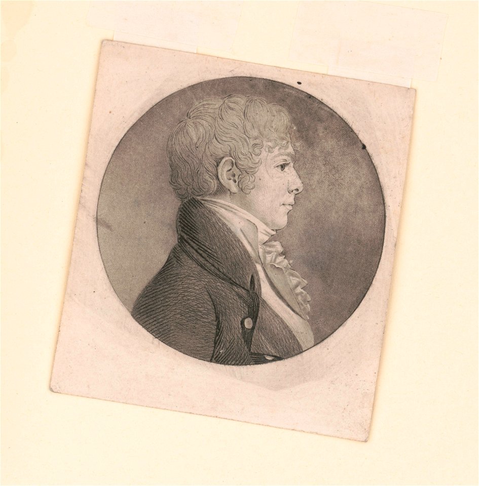 Waggaman, head-and-shoulders portrait, right profile LCCN2007677913, Charles Balthazar Julien Févret de Saint-Mémin, 1803