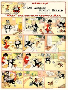 Wags the Dog that Adopts a Man (1905-03-26)
