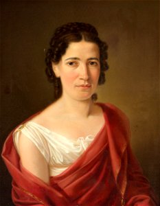 Waldmüller-Black-haired woman-1818