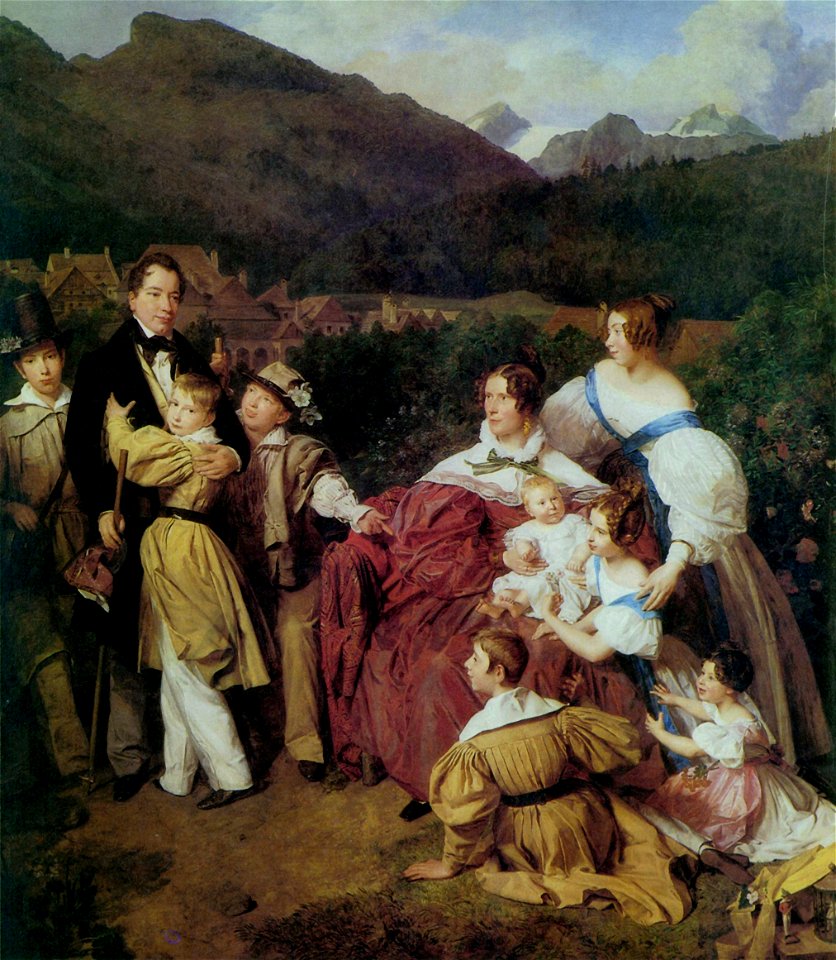 Waldmüller Family Eltz 1835
