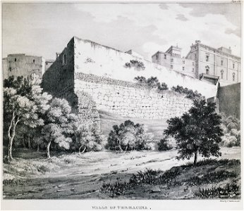 Walls of Terracina - Dodwell Edward - 1834