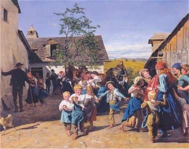 Waldmüller - Rückkehr von der Kirchweih