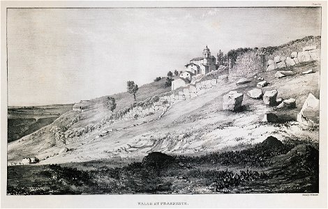 Walls at Praeneste (3) - Dodwell Edward - 1834