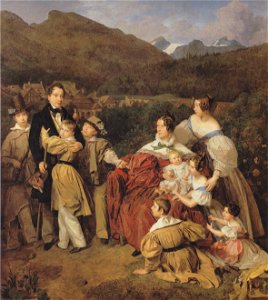 Waldmüller - Familie von Dr Josef August Eltz