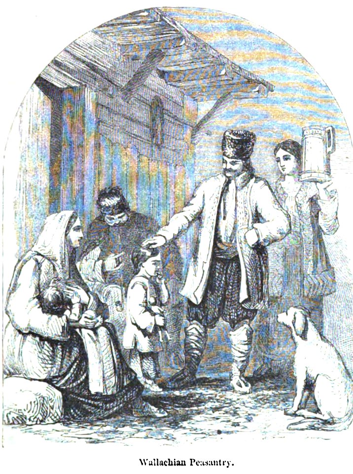 Wallachian Peasantry. George Dodd. Pictorial history of the Russian war 1854-5-6