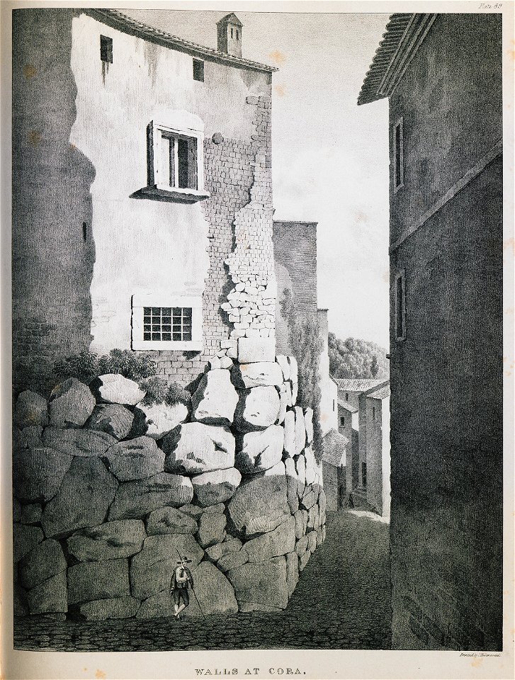 Walls at Cora - Dodwell Edward - 1834