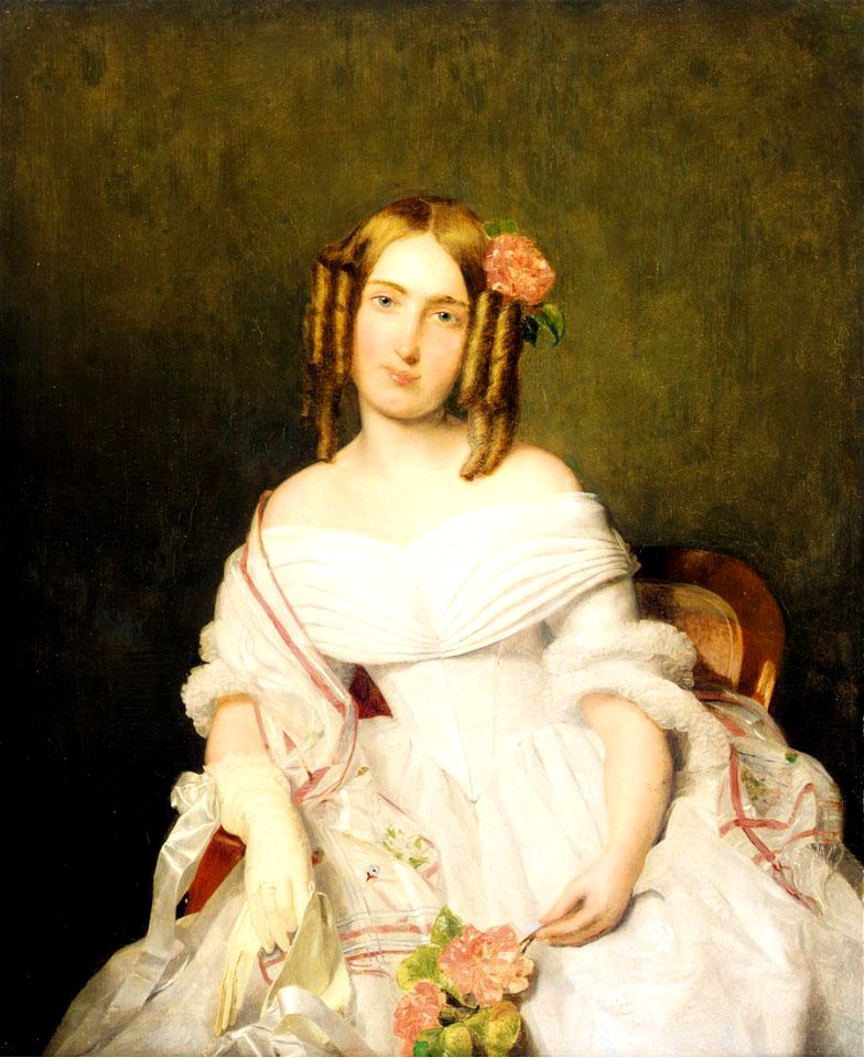 Waldmüller-Portrait of Baron von Göcsy's daughter