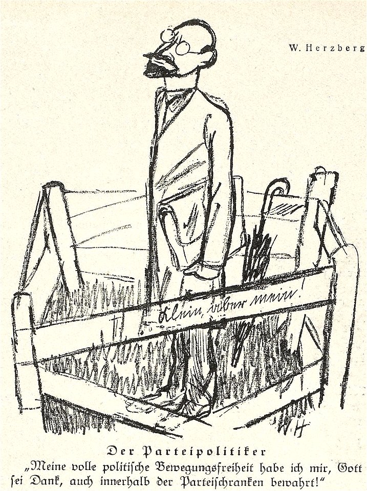 Walter Herzberg - Der Parteipolitiker, 1929