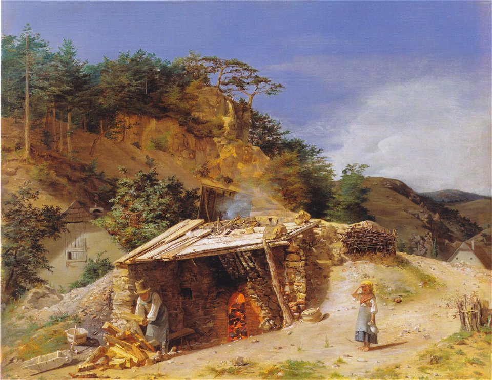 Waldmüller - Kalkofen in der Hinterbrühl