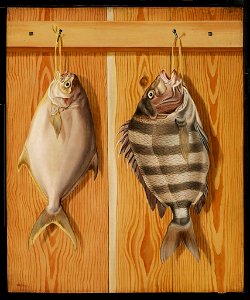 William Aiken Walker - Dollarfish and Sheepshead - 48.485 - Museum of Fine Arts