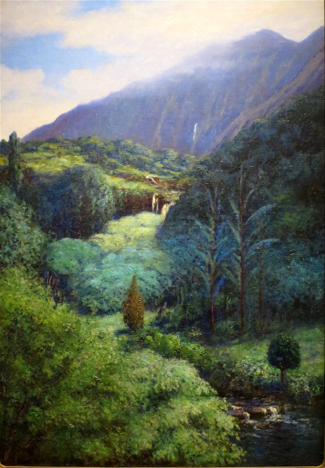 Lionel Walden (1861-1933) - 'Luakaha', c. 1916, oil