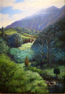 Lionel Walden (1861-1933) - 'Luakaha', c. 1916, oil